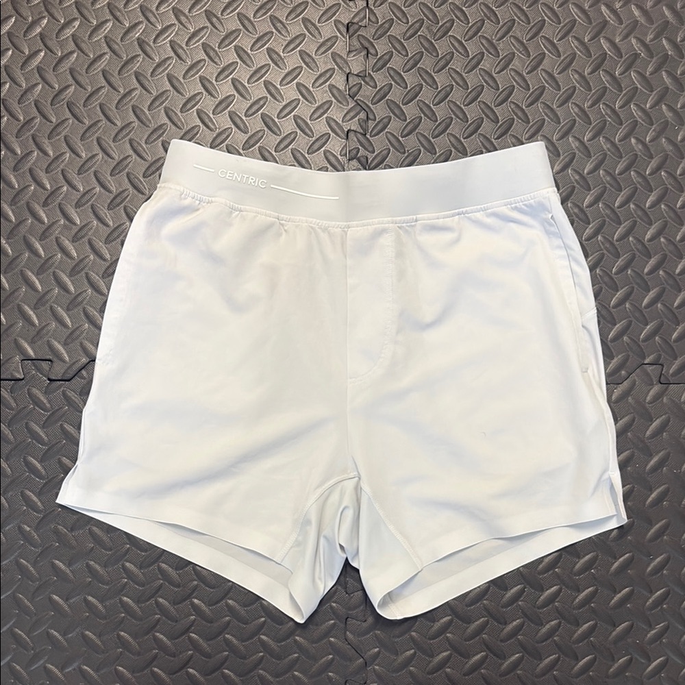 Centric Men’s White Athletic Shorts size L